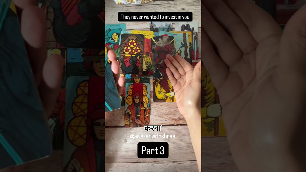 They never wanted to invest in you but you over invested in them 