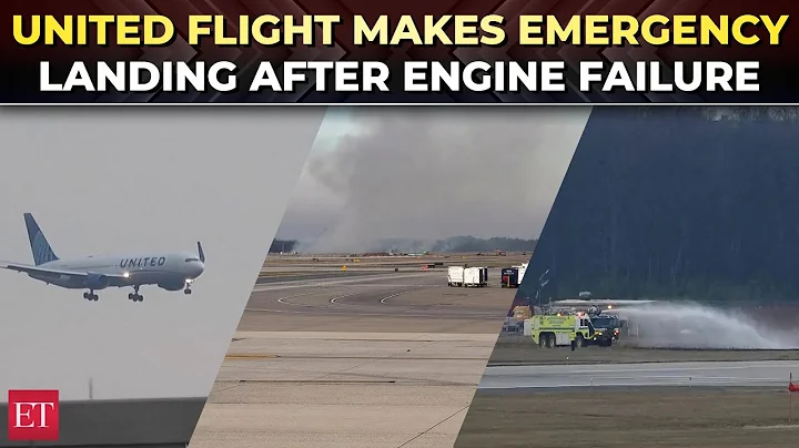 United Airlines flight safely returns to Dulles airport after engine failure during takeoff