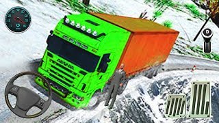 Mobil Mobilan Truk Kontener - Uphill Cargo Transport Truck Driver 2019 - Gameplay Android screenshot 5