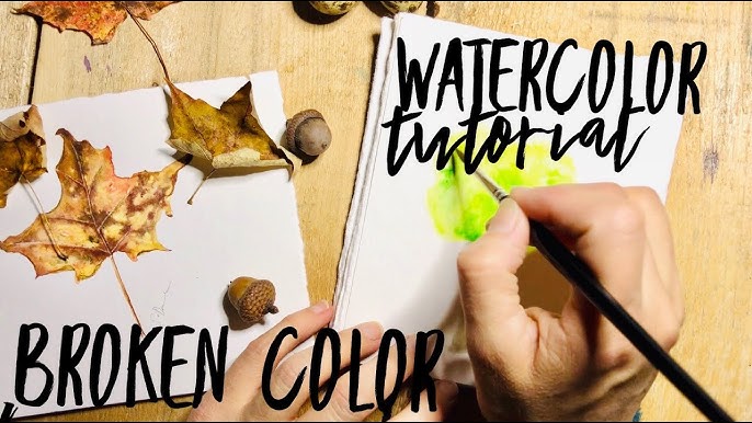 Watercolor Technique: Gum Arabic ~ WATERCOLOUR by Scarlett Damen