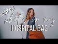 What's In My Hospital Bag?! BABY #2 / Stuff You ACTUALLY Need!
