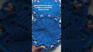 Sousplast Persa Po A Po No C Mary Souza Crochê