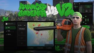 Advanced Gardner Job V2 | Custom Vehicle, 6 Different Tasks |[ESX, QBOX, QBCORE] | FiveM Script