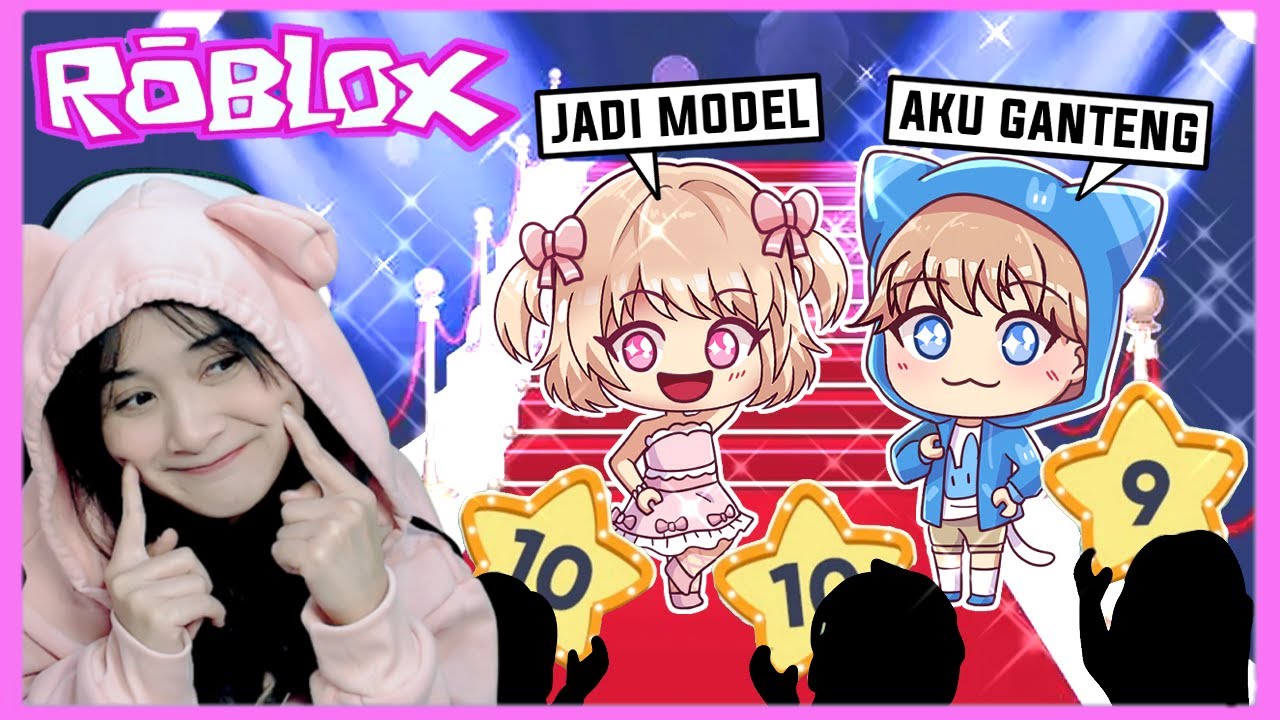 FASHION BATTLE Aku VS Abang ku, Lomba Jadi Model Fashion Show di Roblox ! @bangboygamingYT