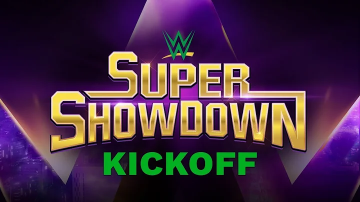 WWE Super ShowDown Kickoff: June 7, 2019