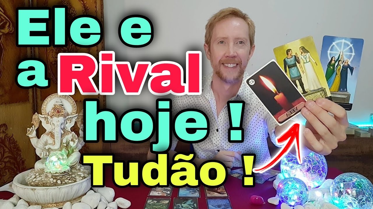 Ele e  a rival hoje tarot ! Como  está a vida dele com a Rival ? Ele vai largar a rival ?  #rival