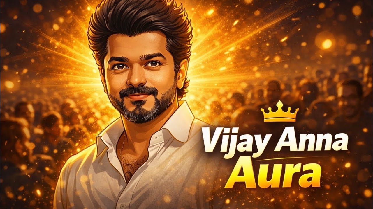 🔥 Vijay Anna Attractive Aura Song 👑 | Mass + Class Tamil Anthem