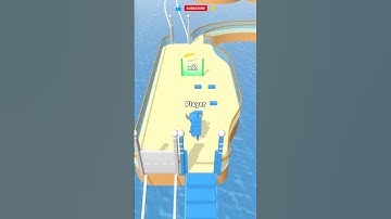 Can I Win Race?? 🤔 | Bridge Race #shorts #bridgerace #gaming #shortvideo #games #new #mobilegame