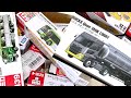 トミカミニカー『建築車両&緊急車両』を箱にしまっていこう☆ピカチューもいるよ☆