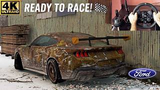 RESTORED & RACED VS SUPERCARS (1000HP) FORD MUSTANG DARK HORSE FORZA HORZION 6 screenshot 1