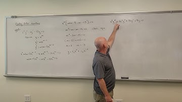 Cauchy Euler Equations