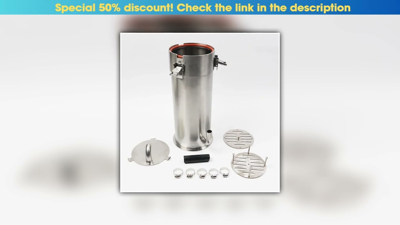 First Look ADA Style External Aquarium Canister Stainless Steel Pro Canister Filter Fish Tank Filte