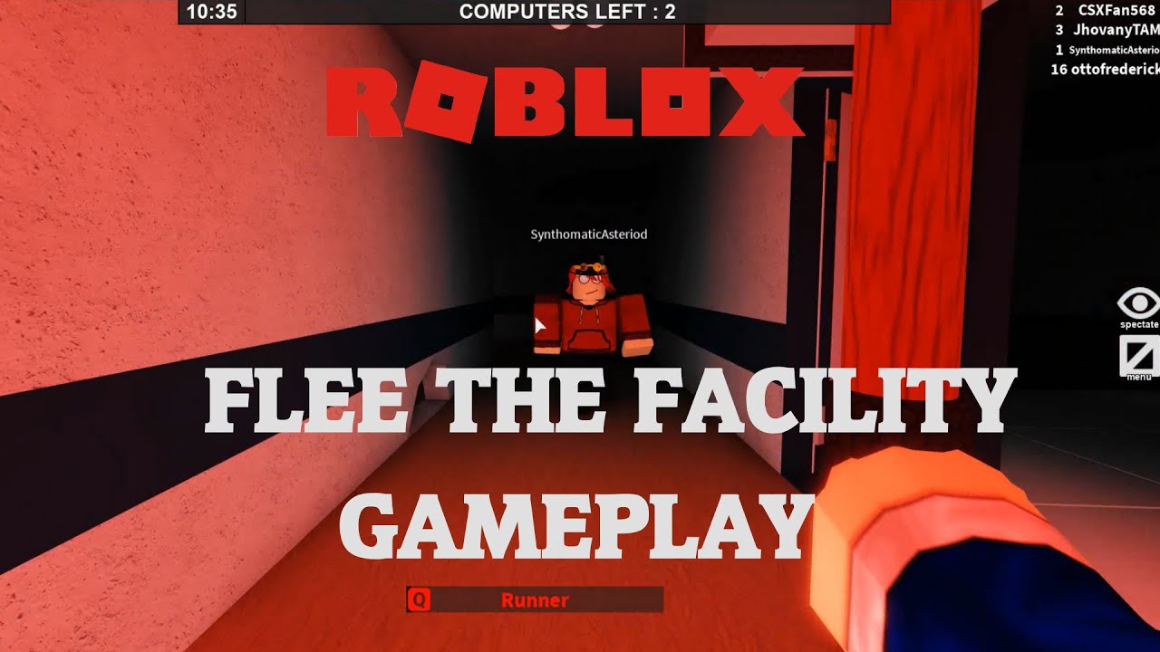 Roblox Flee The Facility Gameplay W AmethystProductions Kakyoin Plymouth Etc YouTube