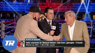 Bob Arum & Teofimo Lopez Sr. Both Agree Lopez vs Loma 2 is Next