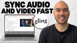 How to Sync Audio and Video in GlingAI