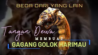 Cara Membuat Gagang Ok Kepala Harimau-Tangan Dewa