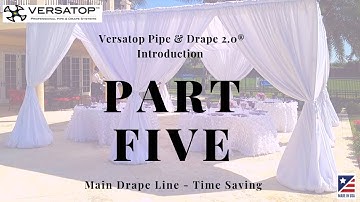 Versatop Pipe & Drape 2.0® Main Drape Line - Part 5