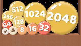 2048 FUSION BALLS - Merge Number Balls (Ball Drop And Merge Puzzle Gameplay, 2048 Tile, Merge Ball) screenshot 3
