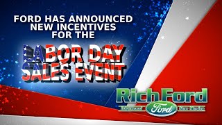 Rich Ford Edgewood Labor Day #2