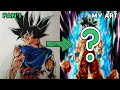 Drawing Goku Omen Path to Transcendence | Redraw fan's Drawing