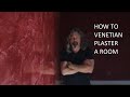 How to Venetian plaster a room, Ron shows you how to plaster