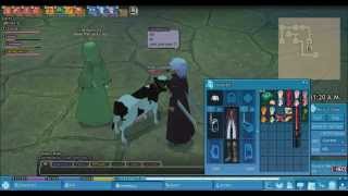 Mabinogi - Milkin in a dungeon :3