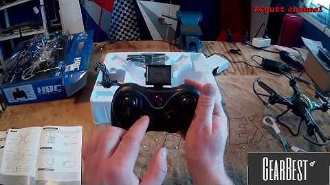 JJRC H8C New Design 4 Channel 6 Axis Gyro 2.4GHz Quadcopter with 2.0MP HD Camera Review