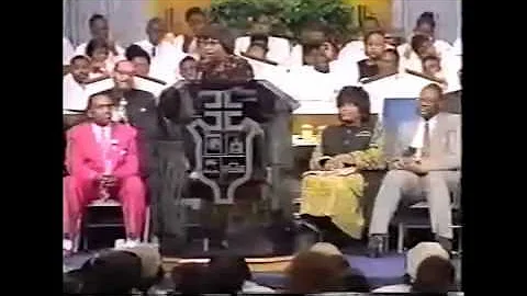 Dr. Barbara M. Amos - Wear Jesus Out (Part 1 of 3)