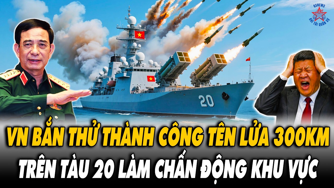 Quá Đỉnh! VN Thành Công Gắn 8 Tên Lửa Chống Hạm Nội Địa 300Km Trên Tàu Chiến Pohang