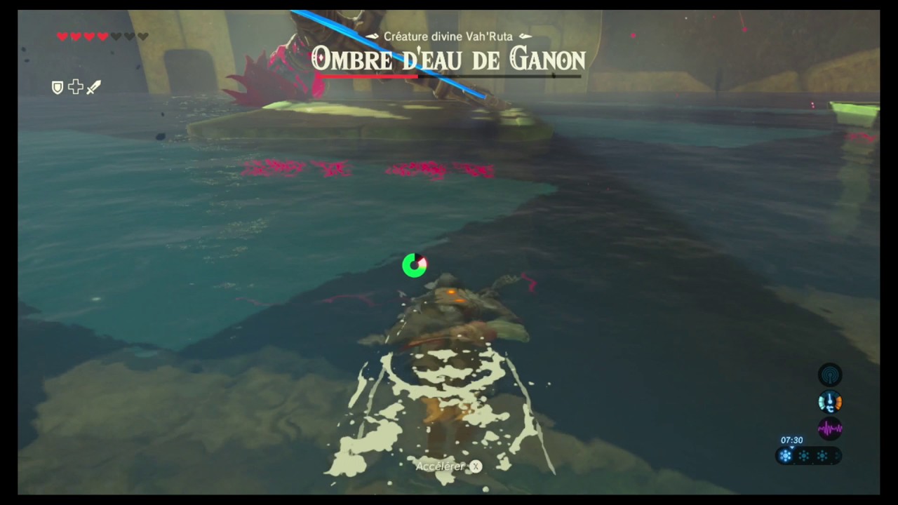 [Zelda Breath of the wild] Vah'Ruta boss fight YouTube