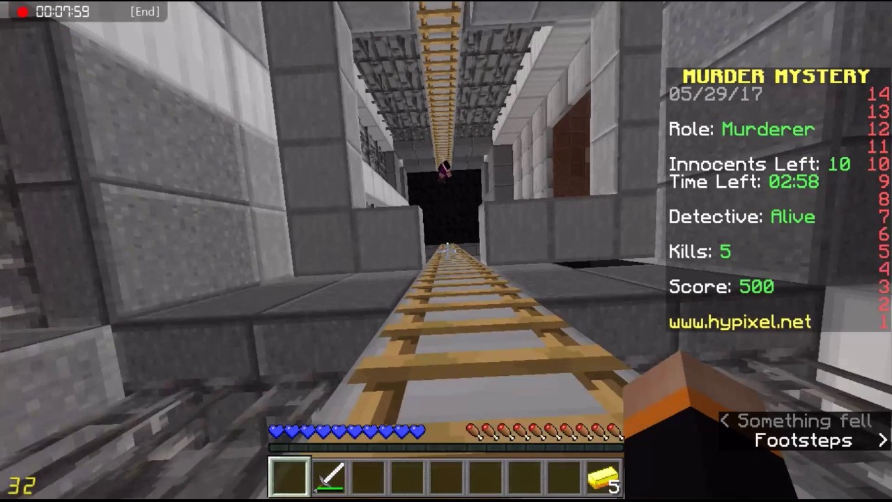 Minecraft  Hypixel Murder Mystery - YouTube