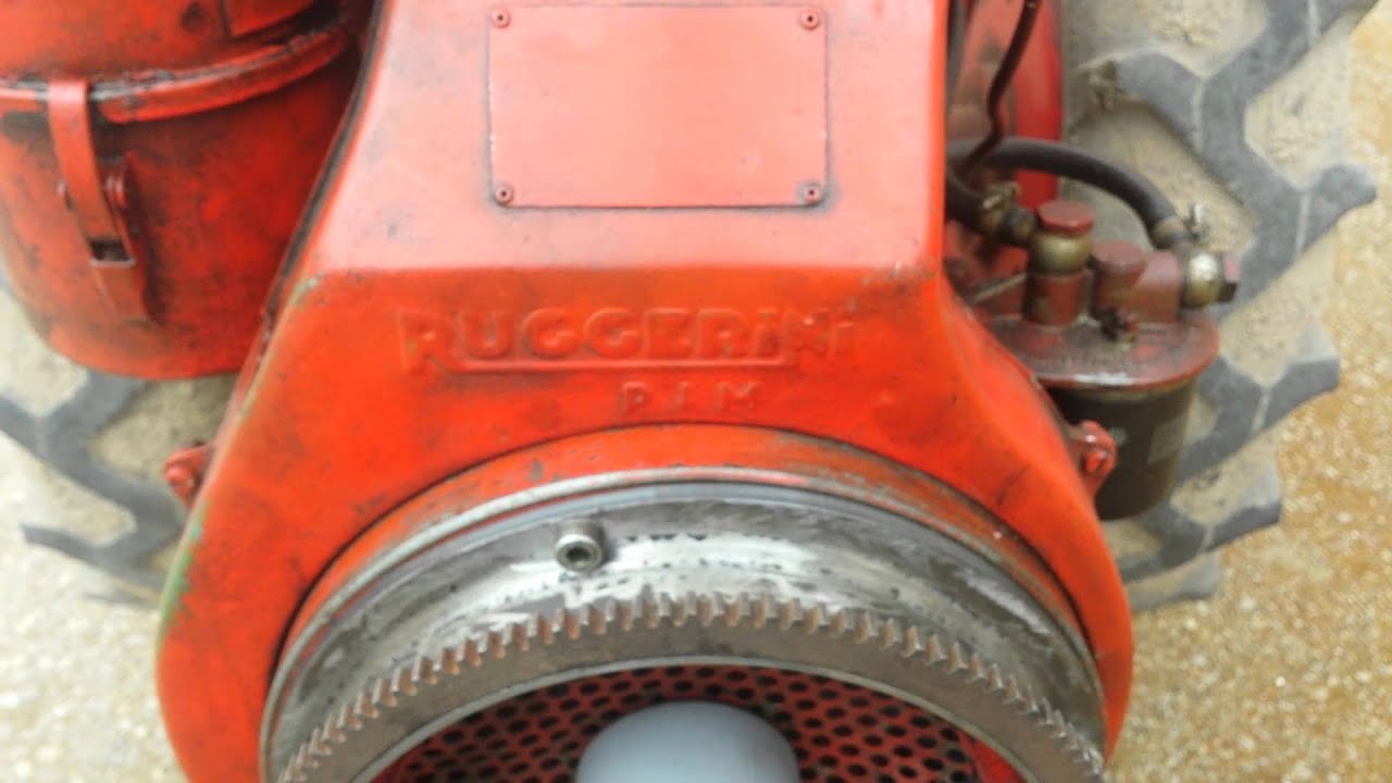 Ruggerini rd 900 engine starter patent part1 YouTube