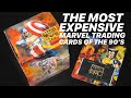 The most expensive marvel trading cards set of the 90s  1996 marvel masterpieces