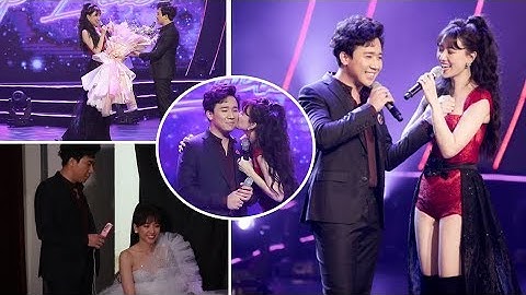 Hari Won tung clip hậu trường concert, hành động của Trấn Thành gây chú ý
