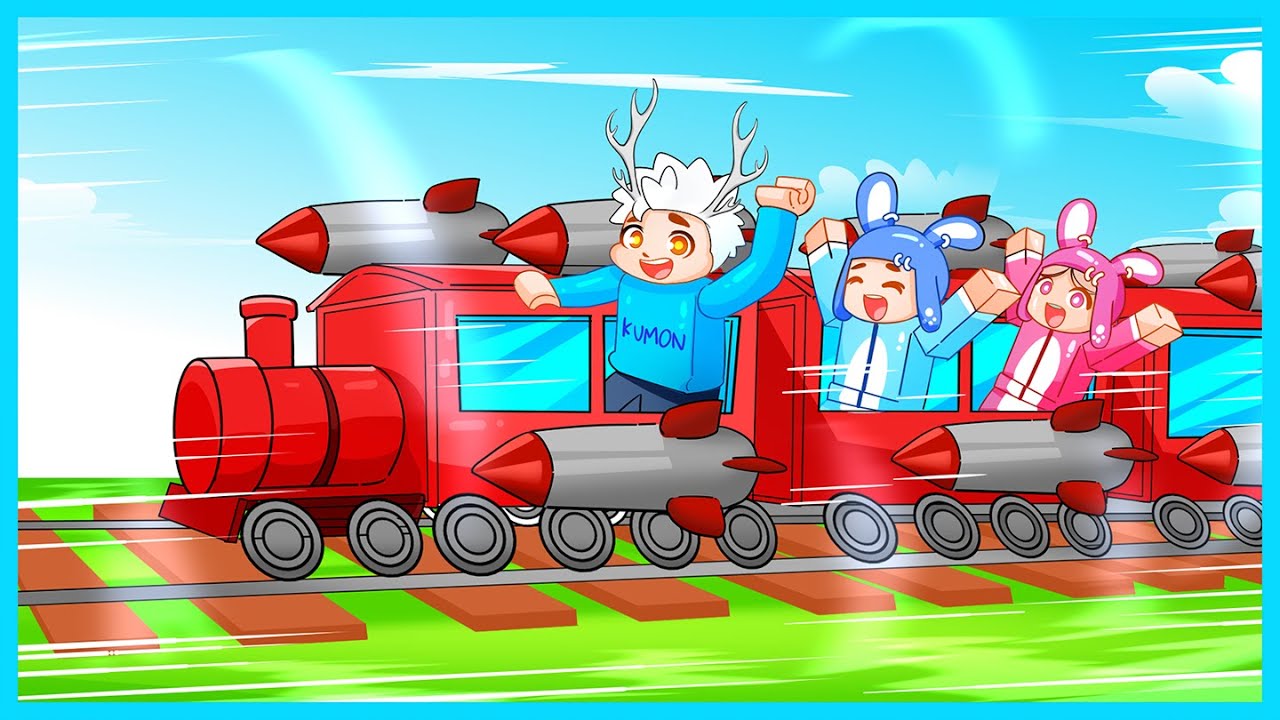 CEPET BANGET! Buat Kereta PALING CEPAT Di DUNIA Vs KERETA LAMBAT!