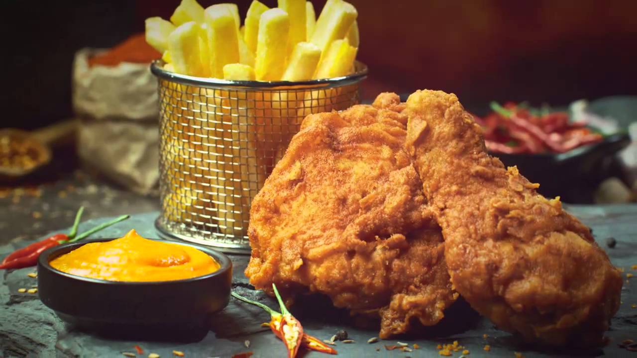 Chicken Treat New Spicy Fried 2 Piece & Chips YouTube