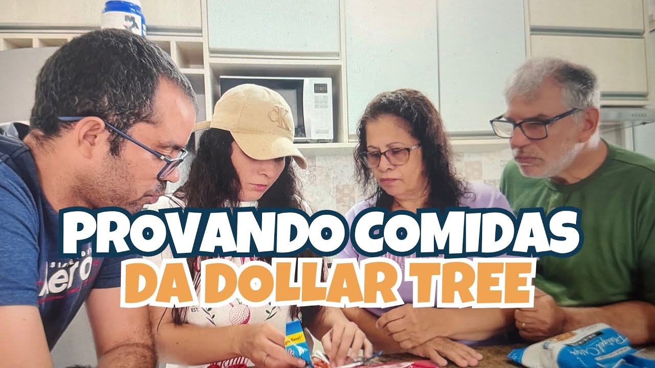 MEUS PAIS PROVARAM ITENS DA DOLLAR TREE| BALA QUE DESCASCA
