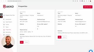 8 - AKKO Partner Portal Properties Section