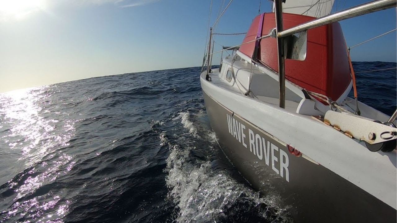 Ep 12, Single Handed Sailing my Small Boat from Lajas to Horta