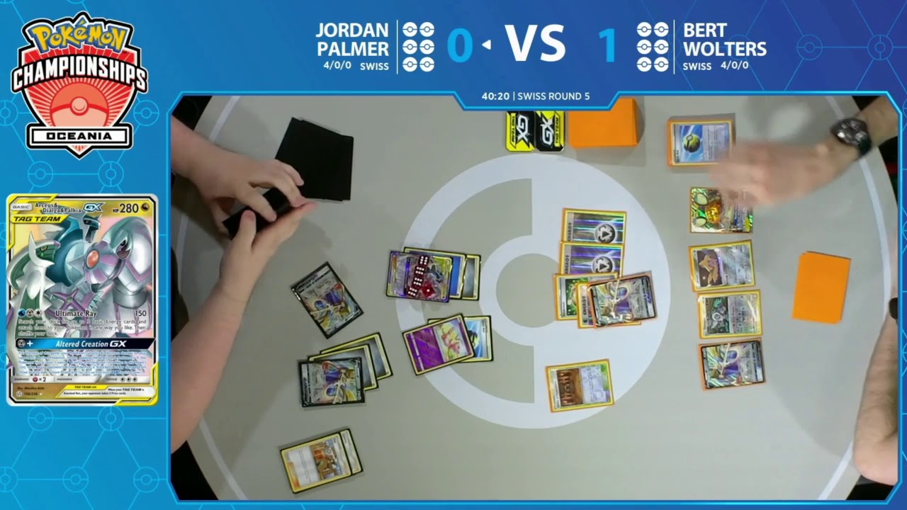 TCG 2020 Pokémon Oceania International Championships Swiss R5  - Jordan Plamer Vs Bert Wolters