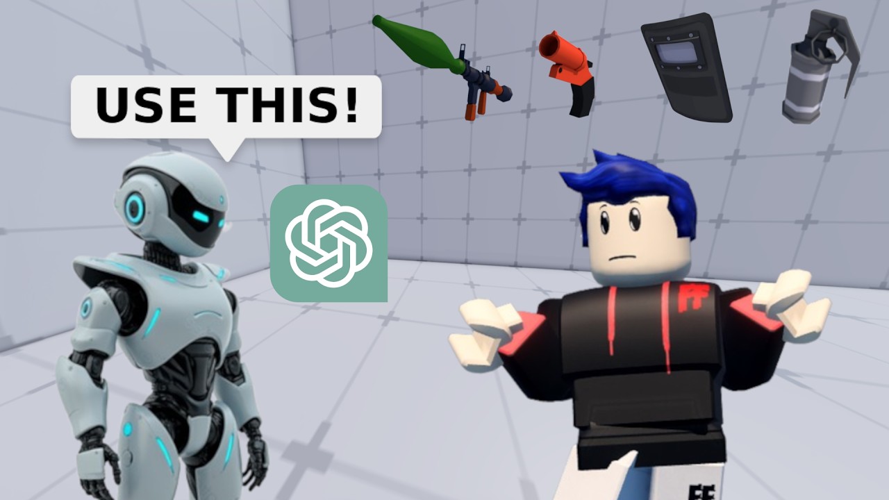 Roblox Rivals but AI decides my loadout!