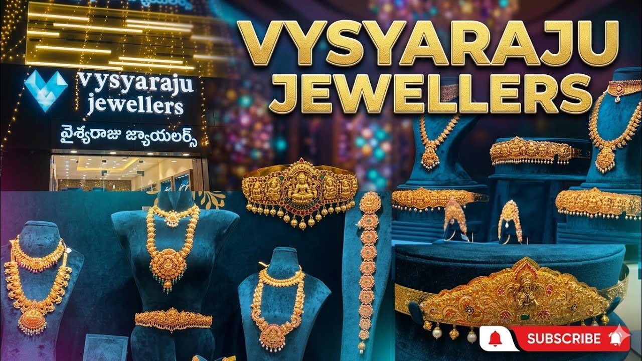 (4) vizag Vysyaraju jewellers Latest Bridal Gold Jewellery
