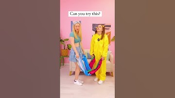 Towel challenge. Try with a friend 👈