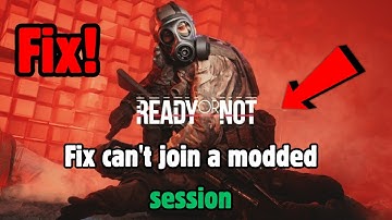 Fix Ready or not can