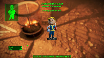 Lock Picking Bobblehead - Pickman Gallery - Fallout 4