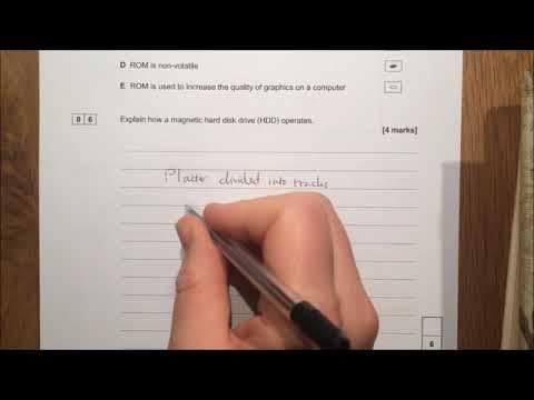 AQA GCSE Computer Science 2018 Paper 2 Questions 5-6
