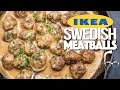 IKEA SWEDISH MEATBALLS...BUT HOMEMADE & WAY BETTER! | SAM THE COOKING GUY