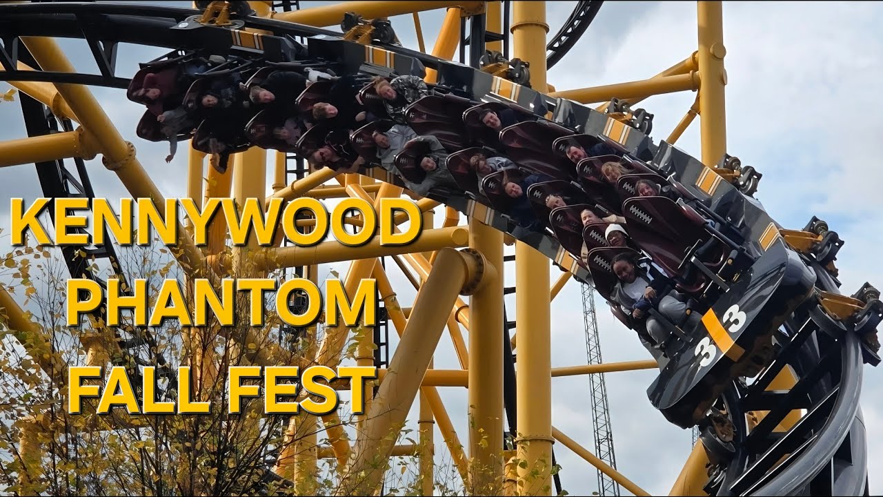 Kennywood Phantom Fall Fest, and is Steel curtain overrated? - YouTube