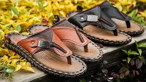 High Quality Handmade 100% Cow Genuine Leather Sandals @shopatronics
