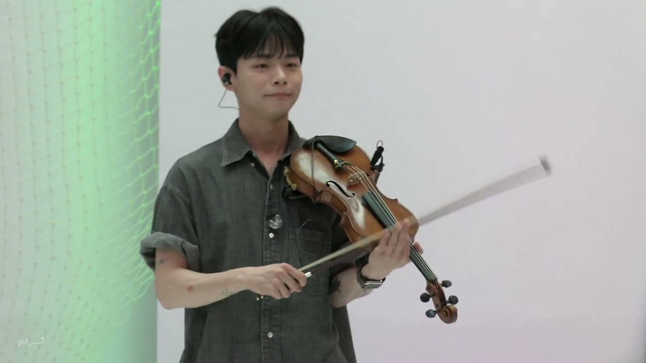 [4k] 240707 루시 (LUCY) 사운드 체크 - 편지 (김광석) | 신예찬 focus | @ 인천공항 777 party